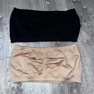 (2) bandeaus- size medium